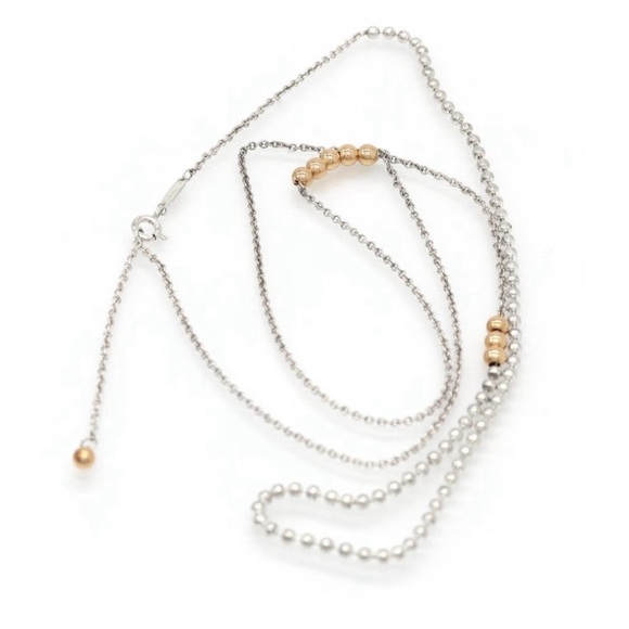 Tiffany & Co mixed bead pendant chain 28-30 in - Picture 5 of 5